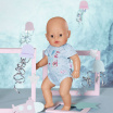 Одежда для куклы BABY born Боди s2 (голубое) (830130-2)
