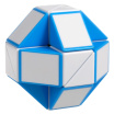 Змійка Рубіка Smart Cube біло-блакитна
