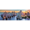Пазли - (1000 елм. Панорама) - Майамі на світанку / Trefl