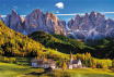 Пазли - (1500 елм.) - "Долина Валь ді Фунес, Доломітові Альпи, Італія" /Trefl