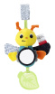 Іграшка м'яка навісна для немовлят з прорізувачем метелик (005060I)