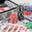 Набір покерний JOHNSHEN SPORTS 100 фішок по 11,5 гр. (Алюмінієвий кейс) (59208)