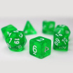 Transparent 7 Dice Set Green Games7Days - Набір кубиків (g7dtran05)