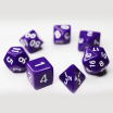 Opaque 7 Dice Set Dark purple Games7Days - Набір кубиків (g7dopaq09)