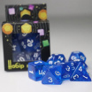 Transparent 7 Dice Set Blue Games7Days - Набір кубиків (g7dtran06)