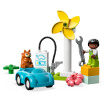 Вітрова турбіна та електромобіль LEGO - Конструктор (10985)