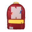 Рюкзак Upixel Wonders Teens-Worms Backpack - Червоний