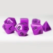 Glow in the dark 7 Dice Set Purple Games7Days - Набір кубиків (g7dglow06)
