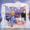 Одежда для куклы BABY born "День рождения" - Праздничный комбинезон (43 cm, синий) (831090-2)