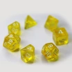 Transparent 7 Dice Set Yellow Games7Days - Набір кубиків (g7dtran04)
