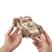 Гоночний автомобіль Дріфт Кобра UGEARS - Механічний 3D пазл (70161)