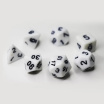 Opaque 7 Dice Set White Games7Days - Набір кубиків (g7dopaq07) Opaque 7 Dice Set White Games7Days - Набір кубиків (g7dopaq07)