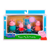 Набір фігурок Peppa - ВЕЛИКА СІМʼЯ ПЕППИ S2 (Мама, Папа, Пеппа та Джордж)