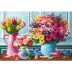 Пазли - (1500 Elm.) - Цветы в Trefl Flowerpots (26157)