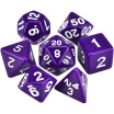Opaque 7 Dice Set Dark purple Games7Days - Набір кубиків (g7dopaq09)