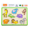 Пазл-вкладиш Viga Toys Дикі тварини (50019)