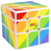Дзеркальний кубик Smart Cube Білий - Райдужний