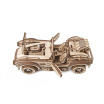 Гоночний автомобіль Дріфт Кобра UGEARS - Механічний 3D пазл (70161)
