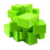 Дзеркальний кубик QiYi MoFangGe Mirror Blocks (Зелений)