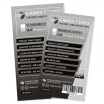 Протектори для карт Games7Days 61 х 112 мм, French Tarot, 100 шт. (STANDART) (200113)