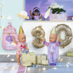 Одежда для куклы BABY born "День рождения" - Праздничный комбинезон (43 cm) (831090-1)
