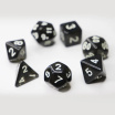 Transparent 7 Dice Set Black Games7Days - Набір кубиків (g7dtran10)