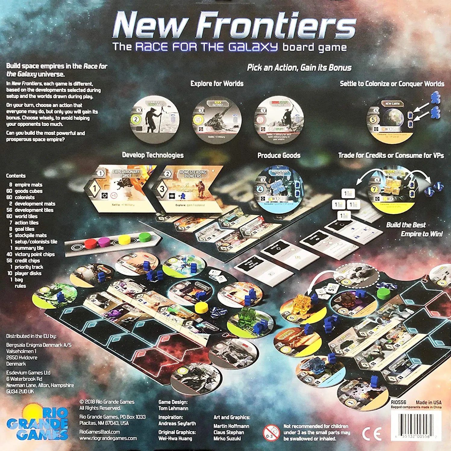 Настольная игра Rio Grande Games Борьба за галактику. Новые рубежи (Race  for the Galaxy. New Frontiers) (англ.) Купить по цене 3279 грн грн. в  Украине | Интернет-Магазин ROZUM