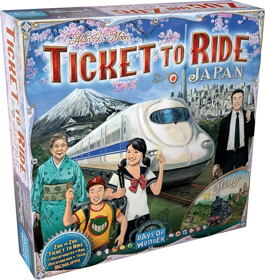 Ticket to Ride Map Collection 7: Japan and Italy (EN) Days of Wonder -  Настольная игра Купить по цене 0 грн грн. в Украине | Интернет-Магазин ROZUM