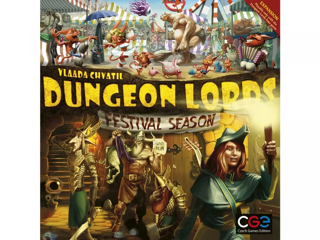 Dungeon Lords: Festival Season (EN) Czech Games Edition - Настольная игра  (CGE00014) Купить по цене 860 грн грн. в Украине | Интернет-Магазин ROZUM