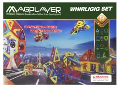 Магнітний конструктор MagPlayer 112 од. (MPB-112)