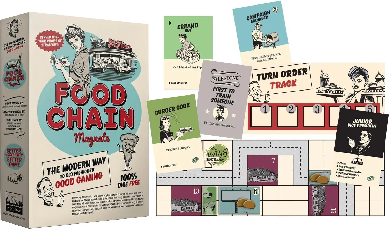 Food Chain Magnate (Фастфуд Магнат) (EN) - Настольная игра (FCM) Купить по  цене 4697 грн грн. в Украине | Интернет-Магазин ROZUM