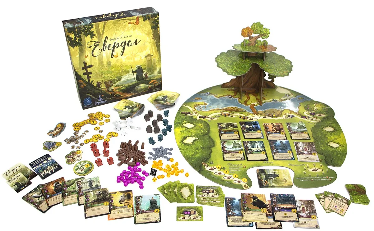 Эвердел (Everdell) (UA) Игромаг - Настольная игра (8173) Купить по цене  2400 грн грн. в Украине | Интернет-Магазин ROZUM