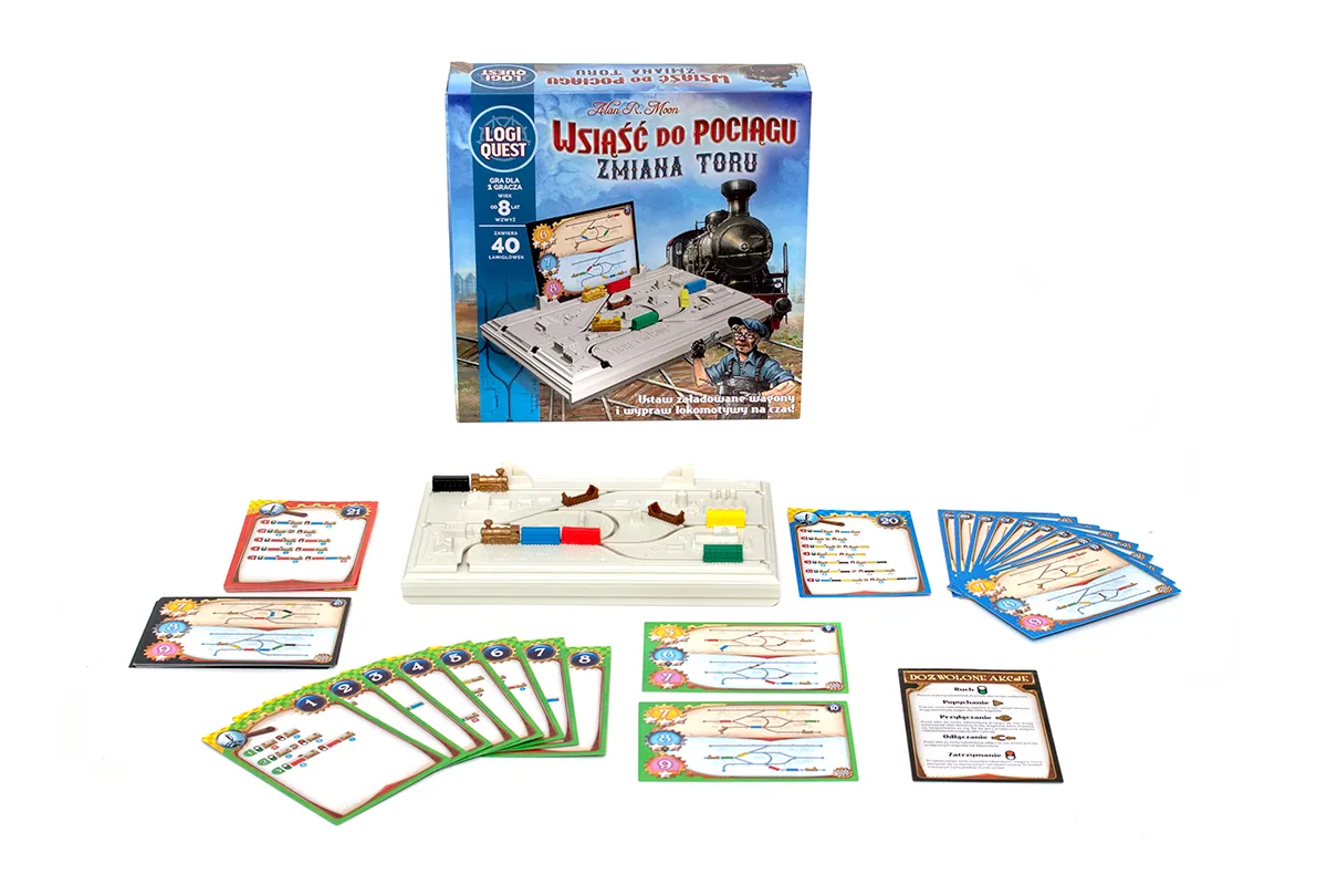 Настольная игра Rebel Logiquest Ticket to Ride Track Switcher (PL) Купить  по цене 1089 грн грн. в Украине | Интернет-Магазин ROZUM