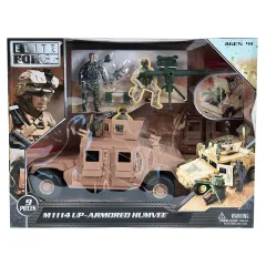 Ігровий набір ELITE FORCE —БРОНЕАВТОМОБІЛЬ  HUMVEE M1114 (машина, фігурка, аксес.)
