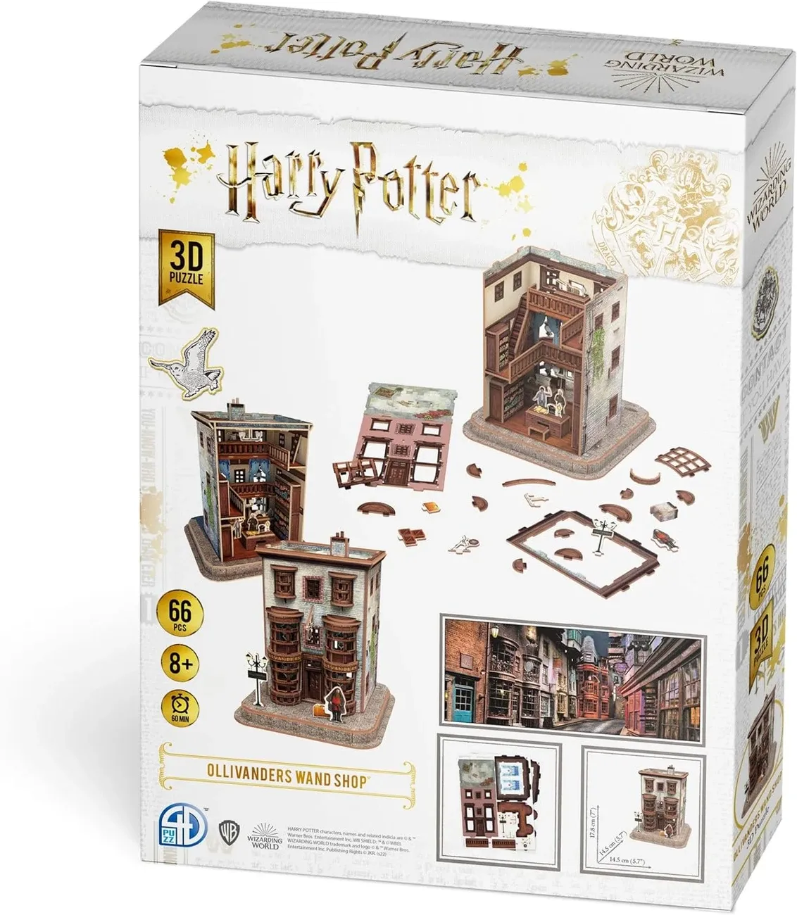 Магазин волшебных палочек Олливандера Пазл 3D Гарри Поттер (Ollivander Wand  Shop Set 3D puzzle Harry Potter) 4D Puzz Купить по цене 480 грн грн. в  Украине | Интернет-Магазин ROZUM