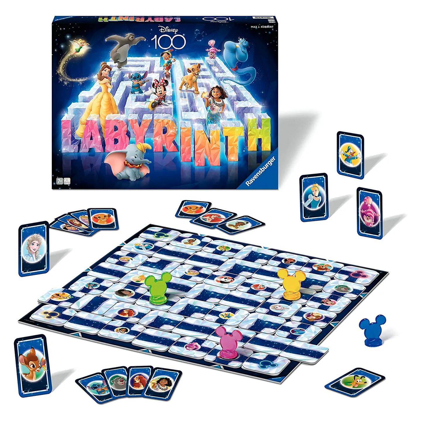 Настольная игра Ravensburger Лабиринт Дисней (Disney 100 Labyrinth) (англ.)  купить по цене 1999 грн грн. в Украине | Интернет-Магазин ROZUM