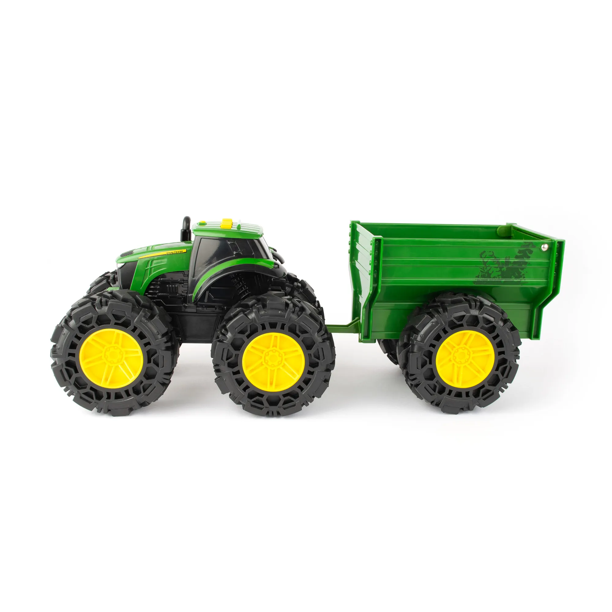 Машинка Трактор John Deere Kids Monster Treads із причепом і великими  колесами (47353) Купить по цене 1626 грн грн. в Украине | Интернет-Магазин  ROZUM