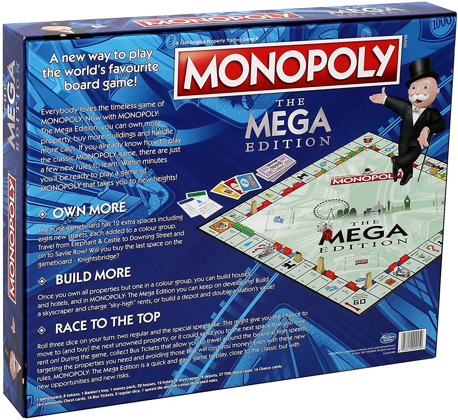 Настольная игра Winning Moves Монополия Мега издание (C41621020) Купить по  цене 1395 грн грн. в Украине | Интернет-Магазин ROZUM