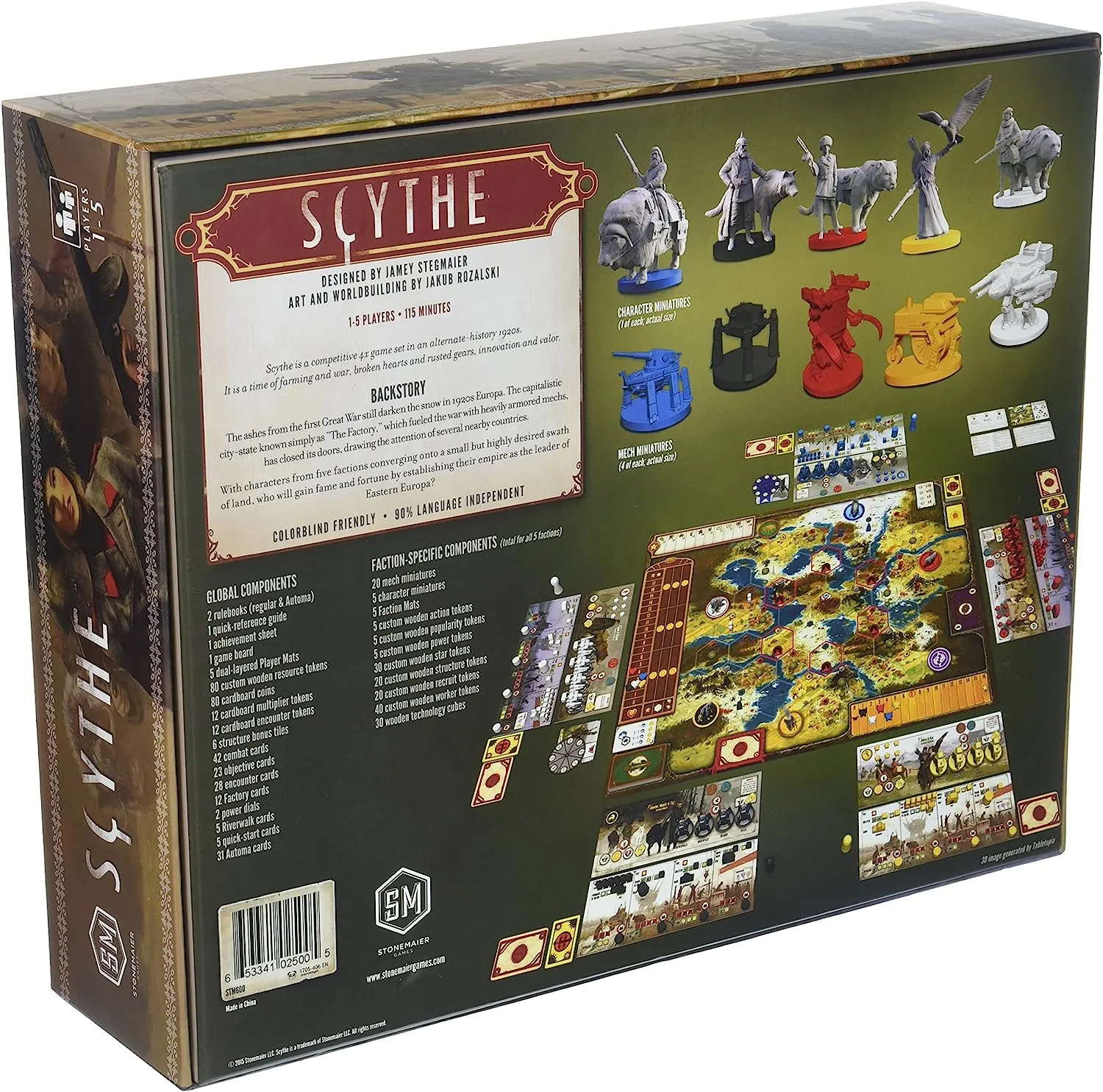 Scythe (Коса/Серп) (EN) Stonemaier Games - Настольная игра (STM600) Купить  по цене 4165 грн грн. в Украине | Интернет-Магазин ROZUM