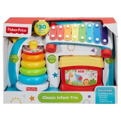 Fisher-Price Classic Infant Trio Перший набір іграшок (PL)