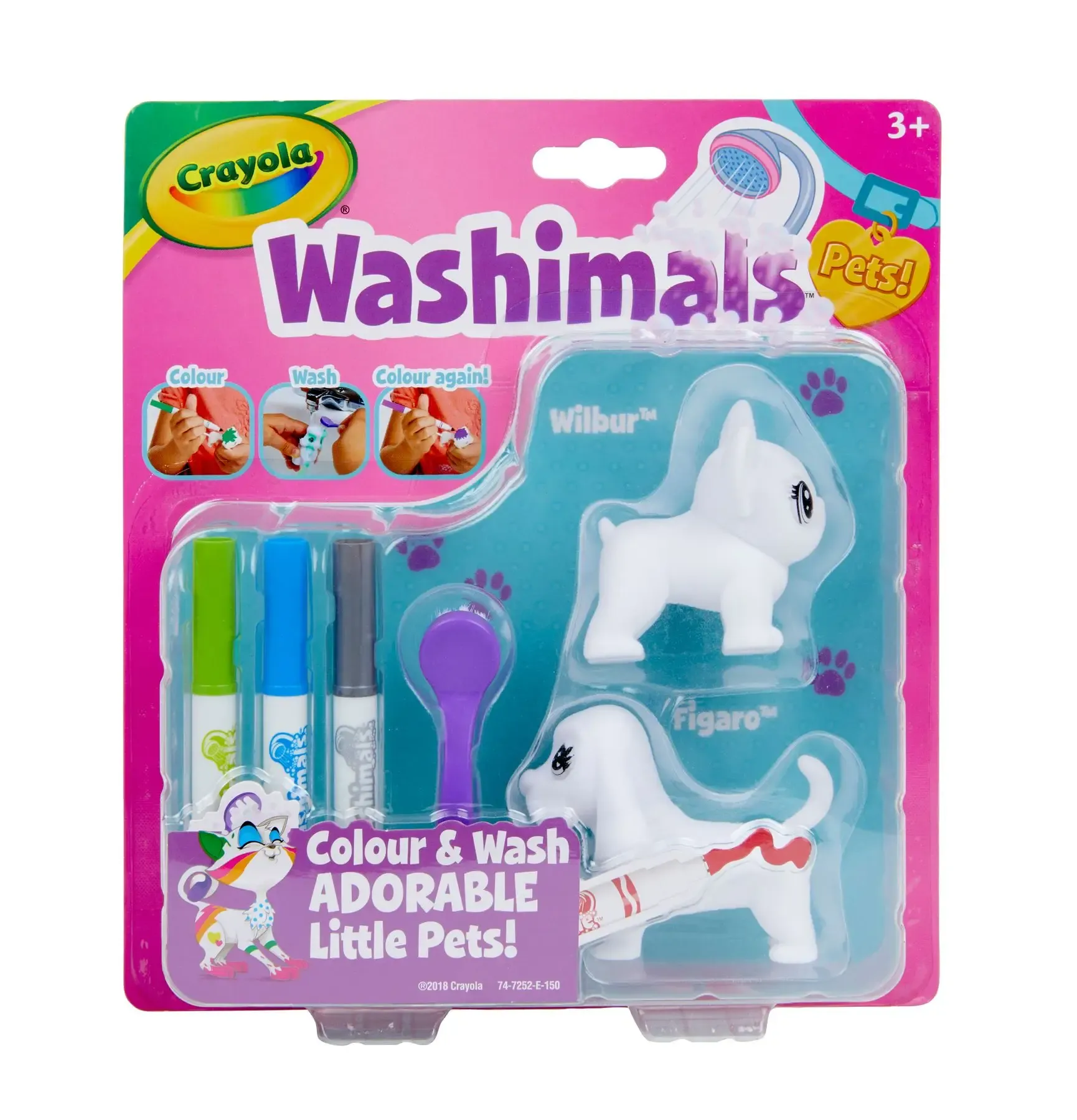 Ремесленный комплект Crayola Washimals Ocean Pets цена