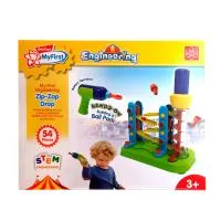 Конструктор Edu-Toys Горка-зигзаг с инструментами (JS021)