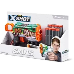Скорострільний бластер X-SHOT Skins Menace Beast Out (8 патронів)