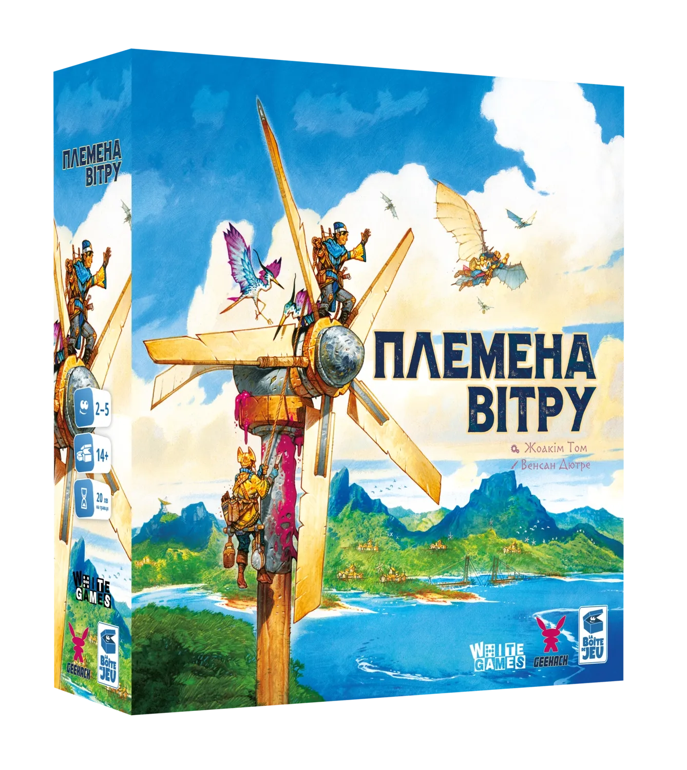 Племена ветра (UA). Tribes of the Wind. Geekach Games - Настольная игра  (GKCH159) Купить по цене 1950 грн грн. в Украине | Интернет-Магазин ROZUM