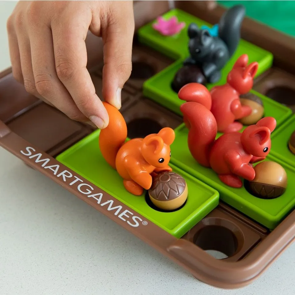 Вперед, за орехами! XXL (Squirrels Go Nuts XXL) Smart Games - Настольная  игра (SG 425 XL) Купить по цене 1699 грн грн. в Украине | Интернет-Магазин  ROZUM