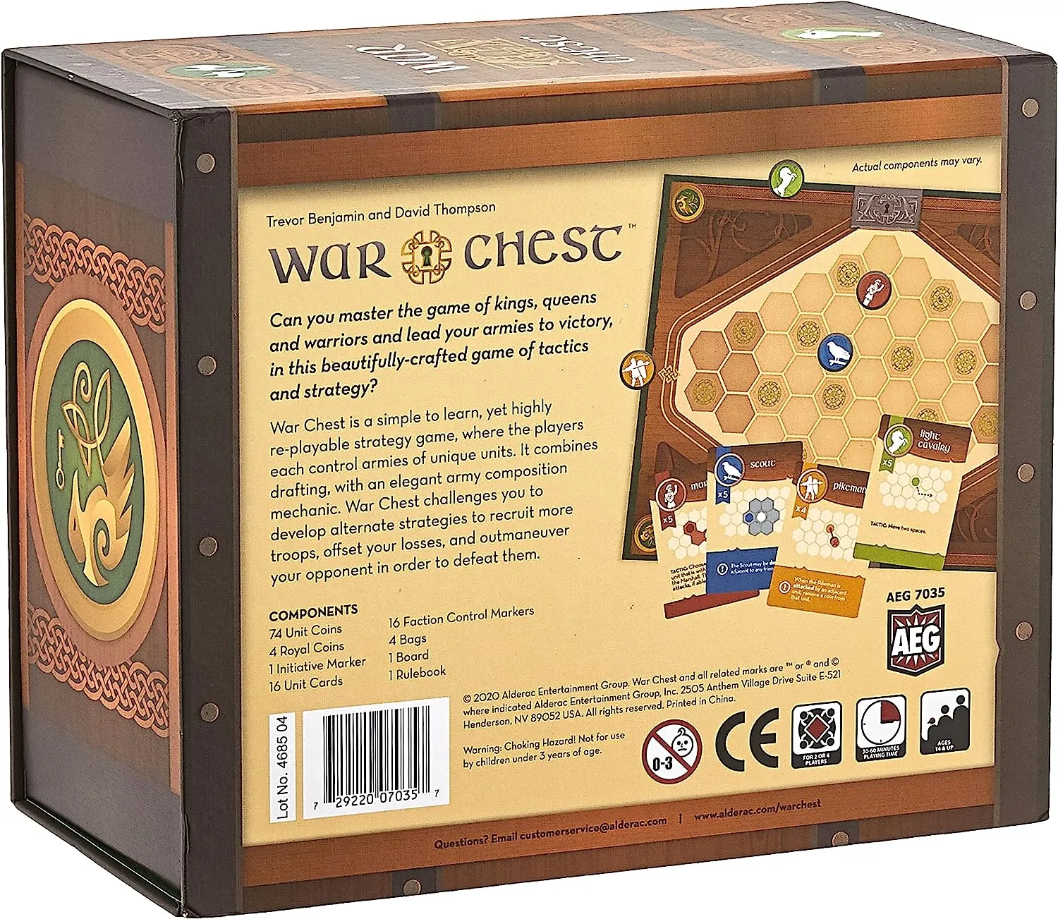 War Chest (Сундук войны) (EN) Alderac Entertainment Group - Настольная игра  (AEG7035) Купить по цене 2278 грн грн. в Украине | Интернет-Магазин ROZUM