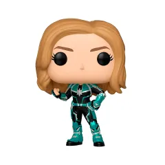 Ігрова фігурка FUNKO POP! серії ʼКапітан Марвелʼ - КАПІТАН МАРВЕЛ (у зеленому костюмі)
