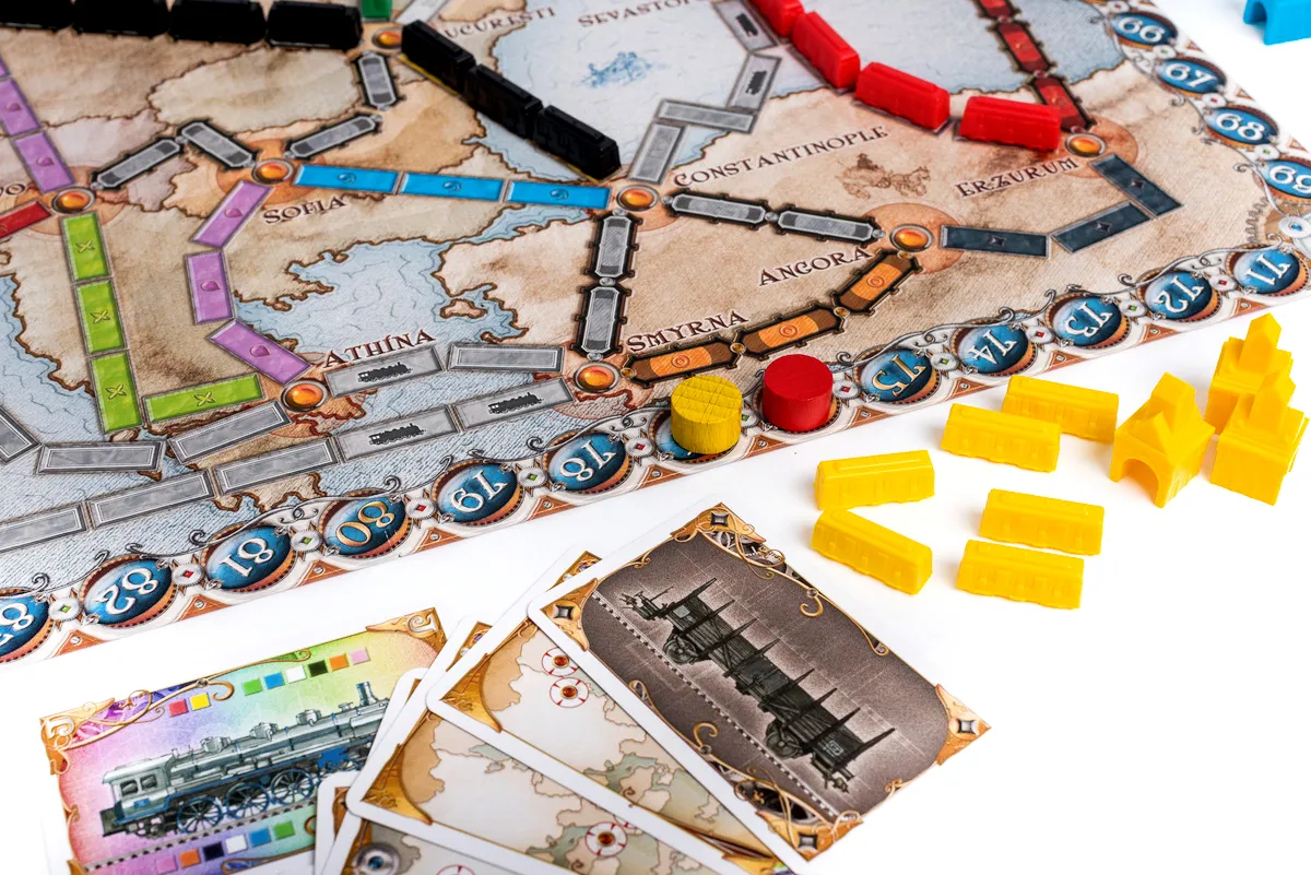 Настольная игра Ticket to Ride: Wsiąść do Pociągu: Europa (Билет на поезд:  Европа) (польская версия) Купить по цене 2099 грн грн. в Украине |  Интернет-Магазин ROZUM