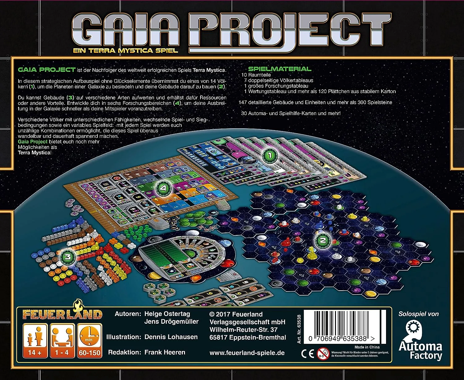 Gaia Project (UA) Rozum - Настольная игра (R040UA) Купить по цене 0 грн  грн. в Украине | Интернет-Магазин ROZUM