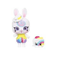 Фігурка SHOPKINS SHOPPETS S9 серії ʼWild styleʼ - РАДУЖНИЙ КРОЛИК (ексклюзивний шопкінс, підставка)
